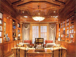 новые тенденции в дизайне домашней библиотеки