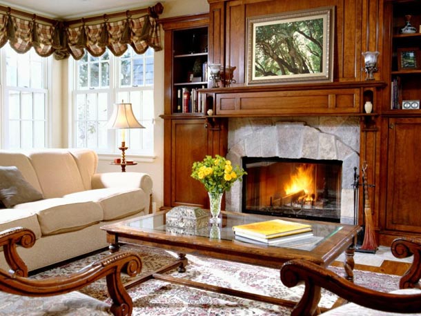 установка камина в квартире