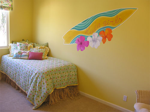 Окна в детской комнате