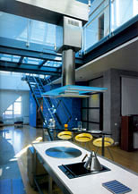 организация рабочего освещения на кухне