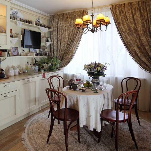 дизайн кухни в классическом стиле