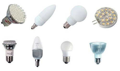 различные стандарты на светодиодные лампы