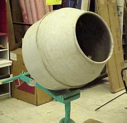 бетономешалка для работ по сплошной стяжке